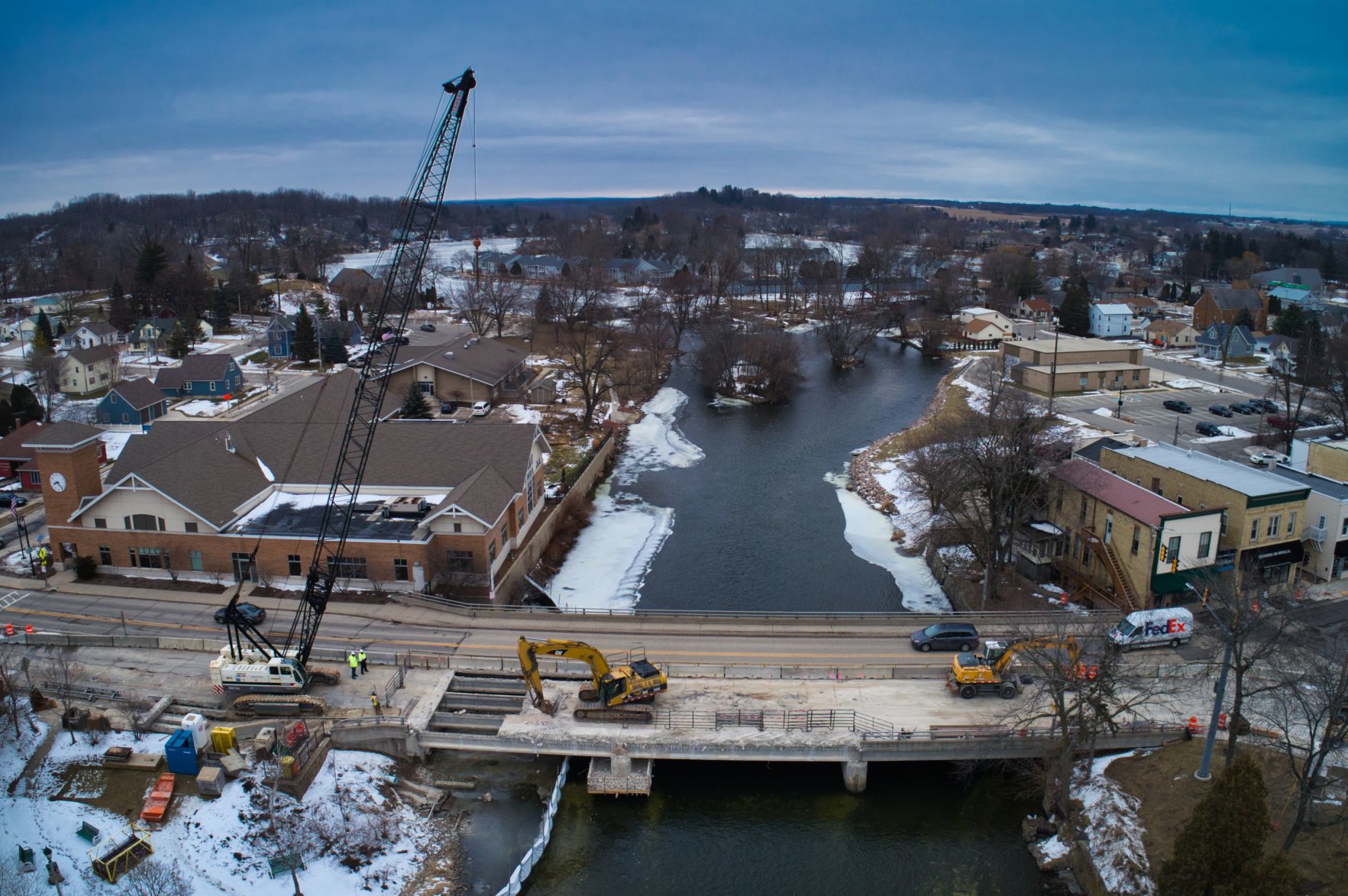Waterford Bridge Construction
